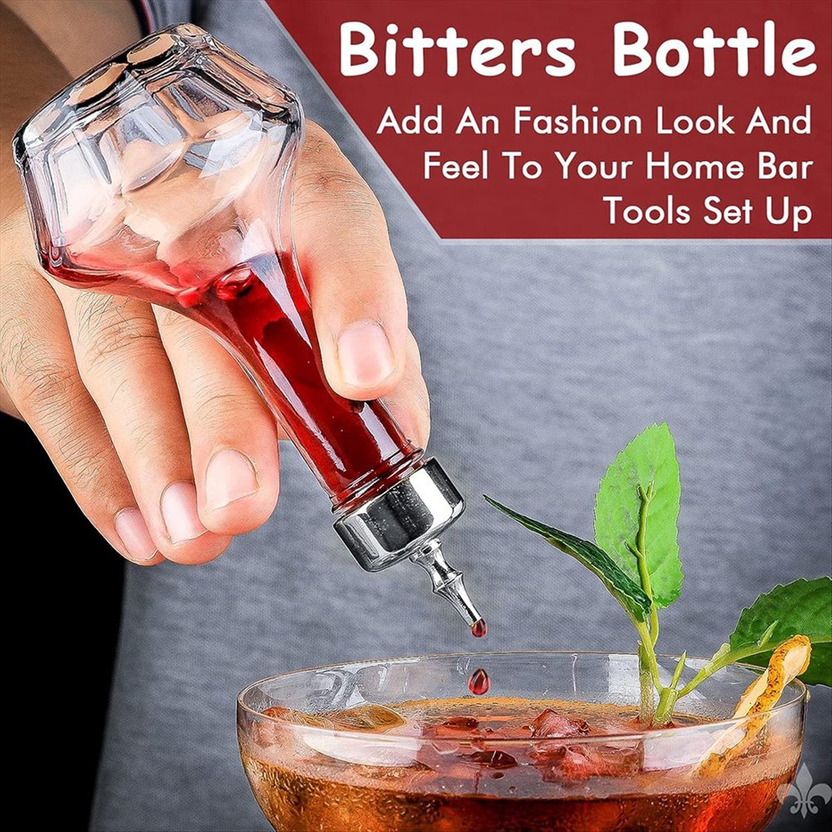 REST 6 PCS Bitters Bottle Set  - огляд і ціна Bitters Bottle Set