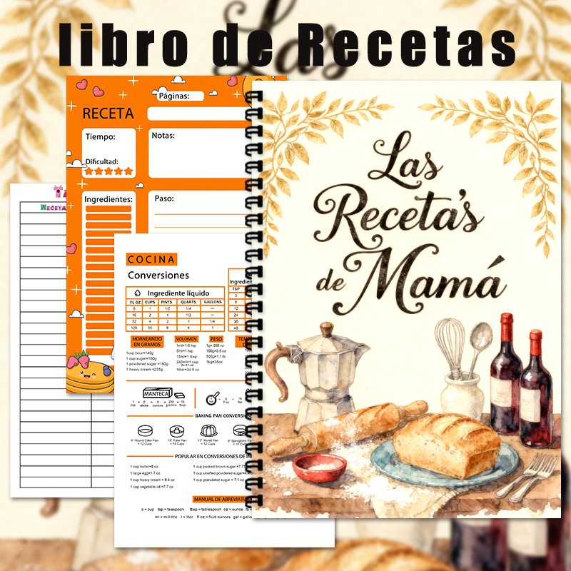 Español Recipe Notebook A5 Rec - огляд і ціна Cocktail Recipe Book